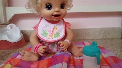 Baby Alive Learns To Potty Feeding Youtube