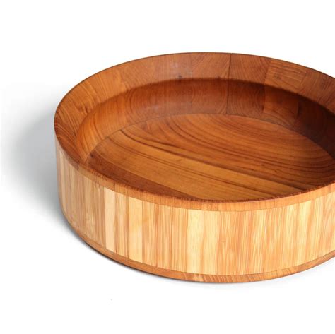 Staved Serving Bowl by Jens H. Quistgaard | Modern serving bowls, Serving bowls, Bowl