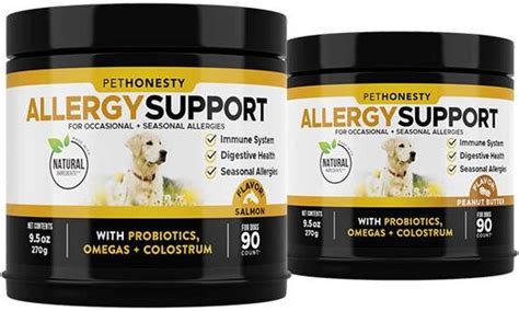 Pethonesty Allergy Support Supplement For Dogs Higher Journeys The