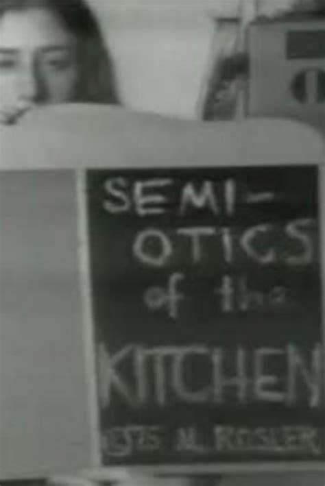 Semiotics Of The Kitchen C 1975 Filmaffinity