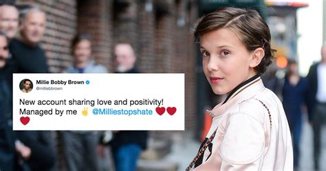 Millie Bobby Brown Creates New Twitter Page To Stop Hate Teen Vogue