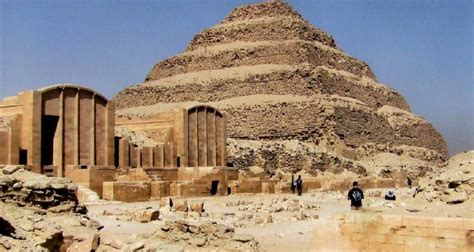 The Step Pyramid Of Djoser At Sakkara