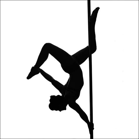 My One Handed Butterfly As A Silhouette Pole Dancing Dance