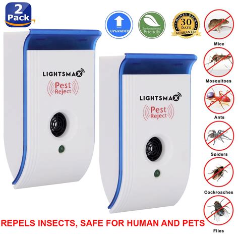 Good & environmental friendly insect, rat, spider etc. 2018 UPGRADED MOST POWERFUL Ultrasonic Pest Control ...