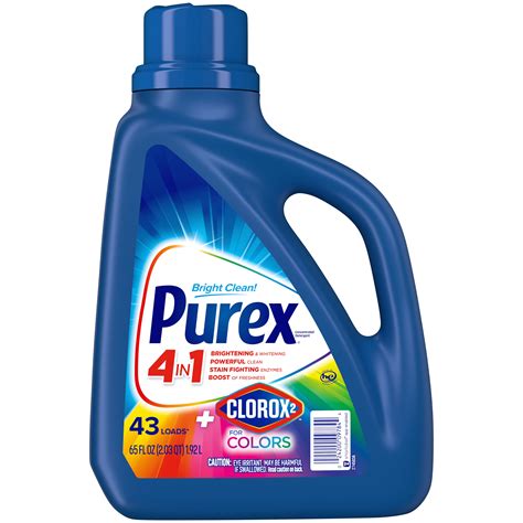 It was created by a father and son. Purex Plus Clorox2 Original Fresh HE Liquid Laundry ...