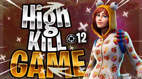 Easy High Kill Game 12 Kills Fortnite Battle Royale Youtube