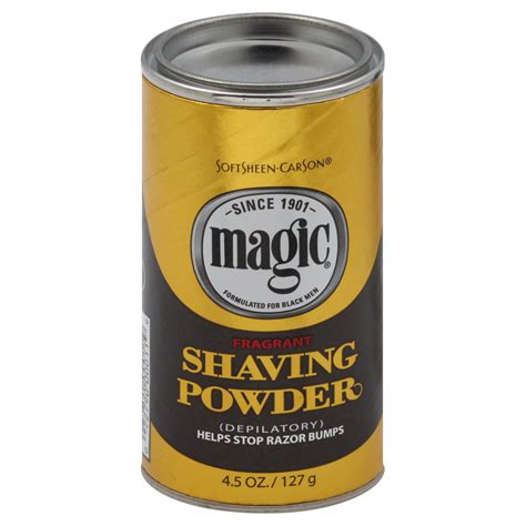 Before trying a chemical product like magic shave powder, you might want. Magic Shaving Powder, Extra Strength, 5 oz (142 g ...