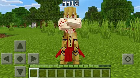 How To Play As Gilgamesh In Minecraft Pocket Edition Fate Youtube
