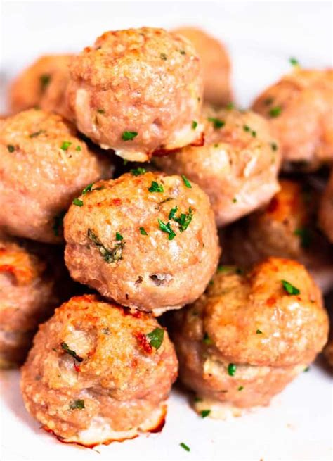 Quick And Tasty Turkey Meatballs Low Carb Spark