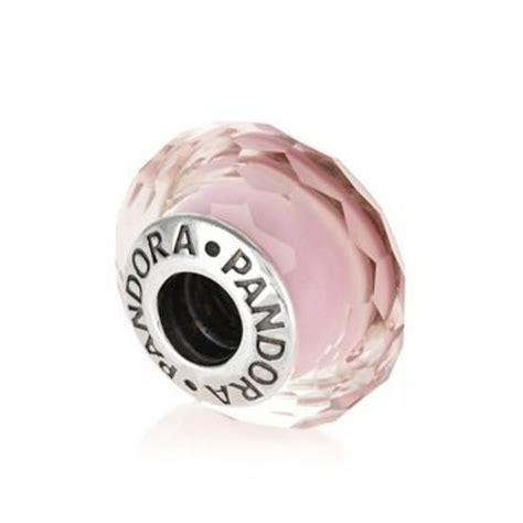 Pandora Authentic Fascinating Pink Murano Glass Charm In 925 Sterling Silver 791068 Walmart