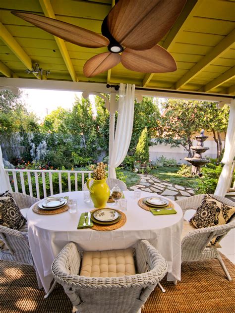 French Country Outdoor Dining Area Hgtv