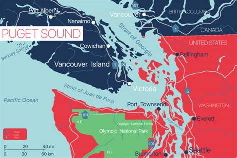 Puget Sound Area Map