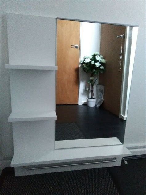 The cheapest offer starts at £2. IKEA white bathroom/vanity mirror with 3 shelves and a ...