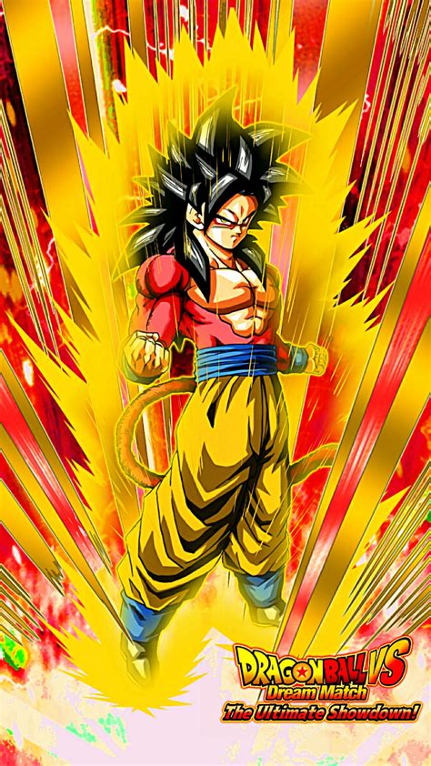 The Legend At Full Power Super Saiyan 4 Goku Db