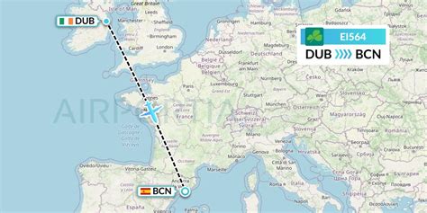 Ei564 Flight Status Aer Lingus Dublin To Barcelona Ein564