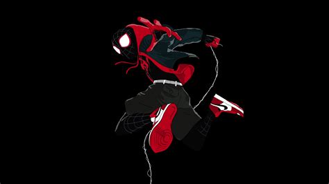 Miles Morales In Spider Man Into The Spider Verse K K Wallpapers HD Wallpapers ID