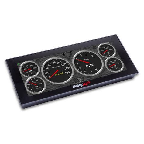 Holley 553 116 Efi 123 Inch Standalone Pro Dash Digital Gauges