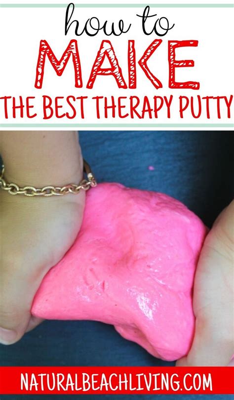 Homemade Therapy Putty Recipe In 2020 Putty Recipe Therapy Putty