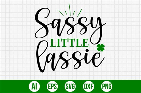 Sassy Little Lassie Graphic By Creativemim2001 · Creative Fabrica