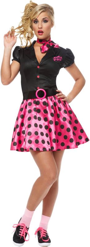 50s Sock Hop Adult Costume Historical Costumes In Stock About Costume Shop