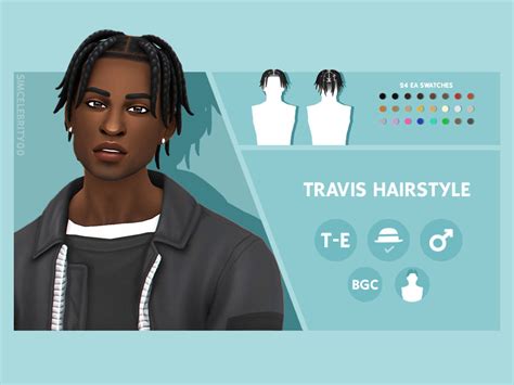 The Sims Resource Travis Hairstyle