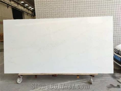 Crystal White Quartz Slabs From Malaysia