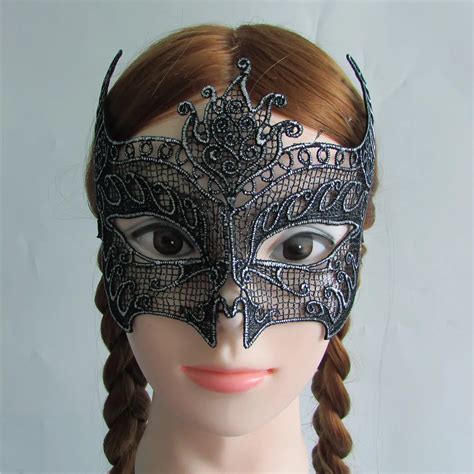 Hot Sell Silver Sexy Lady Lace Mask Eye Mask For Masquerade Party Fancy