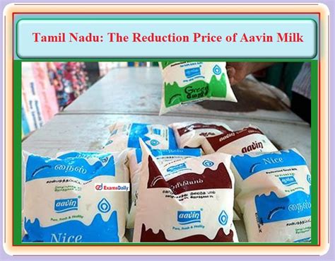 Tamil Nadu Aavin Milk Price Up By Rs 6 Litre Chennai News 57 OFF