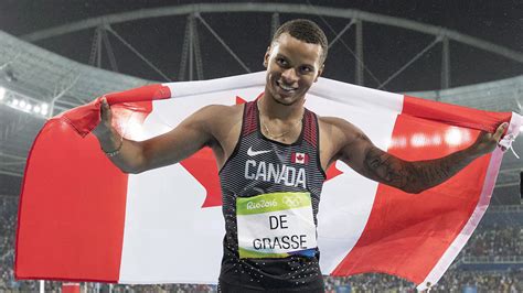 Canadian Sprinter Andre De Grasse Has Sights Set On Olympic Gold