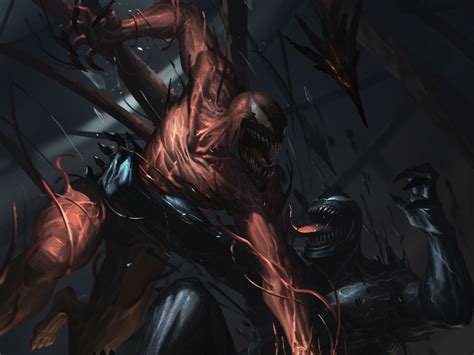 1280x960 Resolution Carnage Vs Venom Marvel Superhero 1280x960