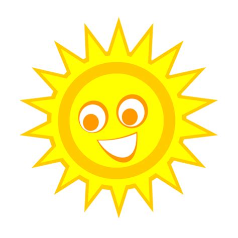 Smiling Sun Clipart Best