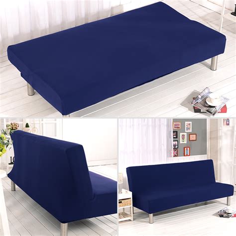 Find great deals on ebay for armless sofa bed cover. Sofa Bed Cover Folding Armless Sofa Cover Elastic Futon ...