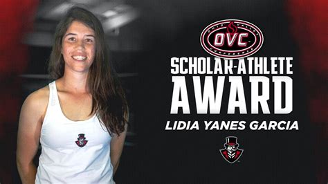 APSU Tennis Lidia Yanes Garcia Receives OVC Scholar Athlete Award Clarksville Online