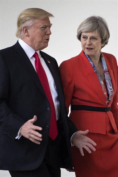 British Prime Minister Meets Donald Trump Newsline