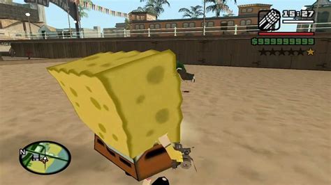 Spongebob Mod For Gta San Andreas Youtube