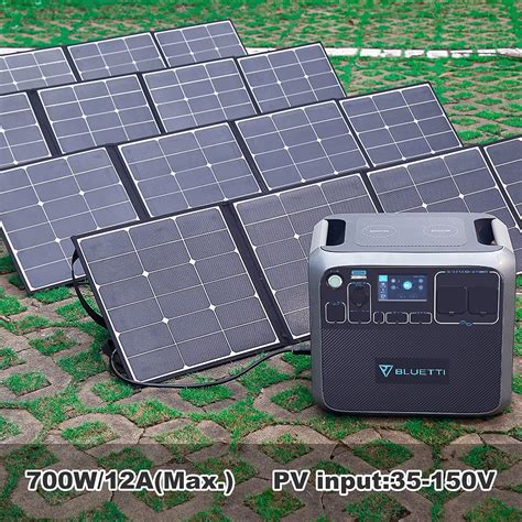 Bluetti Portable Power Station Ac200p 2000wh Solar Generator With