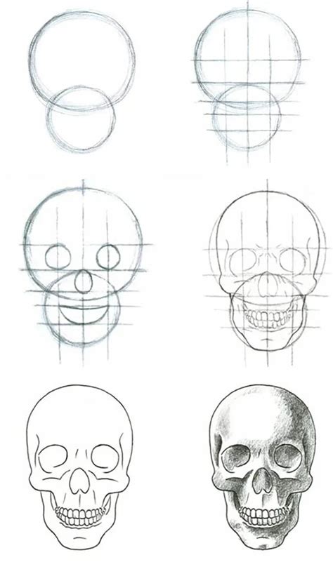 20 Cool Things To Draw When Youre Bored Beautiful Dawn Designs Skull