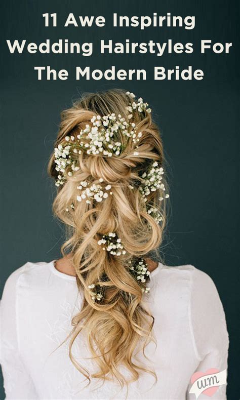 11 Inspiring Wedding Hairstyle Ideas Weddingmix