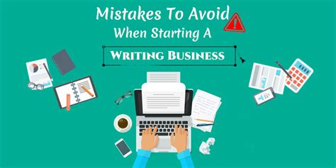 Mistakes To Avoid When Starting A Writing Business