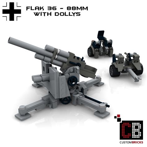 Custom Ww2 Lego Guns