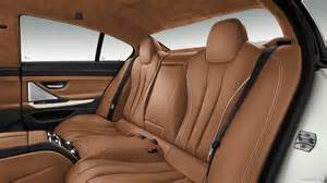 2015 Bmw 6 Series 650i Gran Coupe Interior Rear Seats