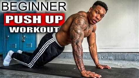 Push Up Progression Workout For Beginners Youtube