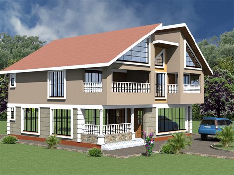 Modern Four Bedroom House Plans Hpd Consult