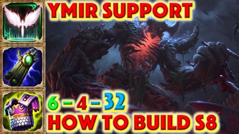 Smite How To Build Ymir Ymir Support Build Season 8 Conquest How To