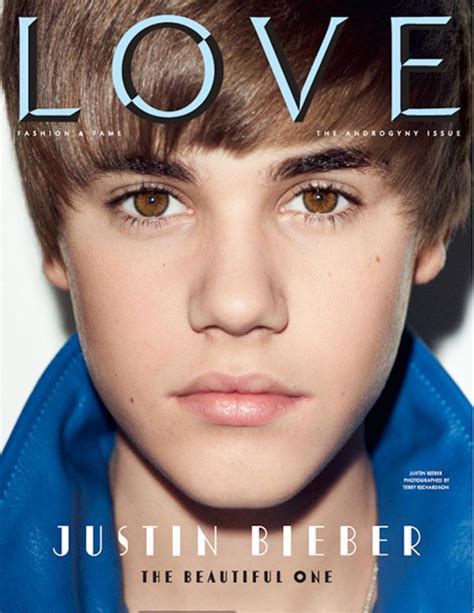 Love Magazine Issue No 5 Springsummer 2011 Justin Bieber Cover By