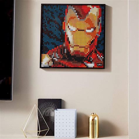 Lego Art 31199 Marvel Studios Iron Man Wall Décor Set Exotique