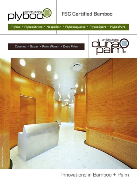 Catálogo Plyboo Pdf Plywood Forest Products