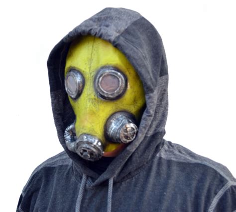 Halloween Gas Mask Costume Party Comicon Cosplay Radiation Etsy