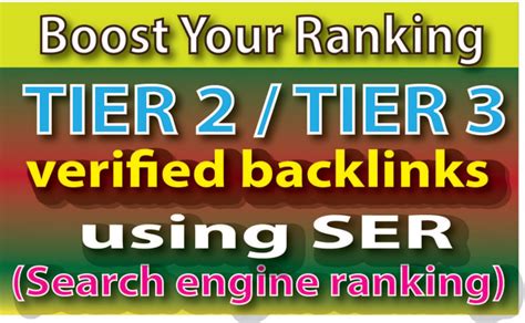 Tier 2 Or 3 Gsa Verified Backlinks For Ranking Legiit