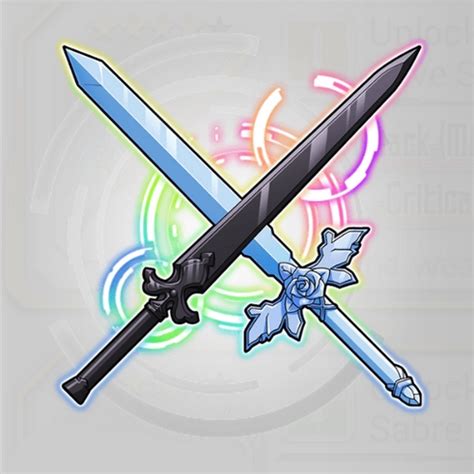 Unlock Sacred Power Night Sky Sword X Blue Rose Sword Sword Art